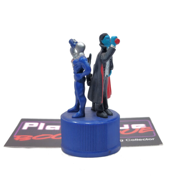 Pepsi Bottle Cap Figure: Pepsi-Man & Dracula (Japanese Import)