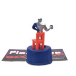 Pepsi Bottle Cap Figure: Pepsi-Man & Chair (Japanese Import)