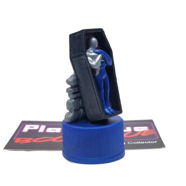 Pepsi Bottle Cap Figure: Pepsi-Man & Coffin (Japanese Import)