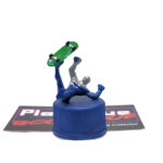 Pepsi Bottle Cap Figure: Pepsi-Man & Skateboard (Japanese Import)