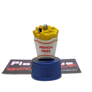 Pepsi Bottle Cap Figure: Pepsi-Man & French Fries (Japanese Import)