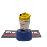 Pepsi Bottle Cap Figure: Pepsi-Man & French Fries (Japanese Import)
