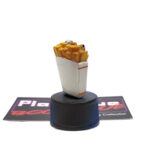 Pepsi Bottle Cap Figure: Pepsi-Man & French Fries (Japanese Import)