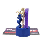 Pepsi Bottle Cap Figure: Pepsi-Man & Skeleton - Purple (Japanese Import)