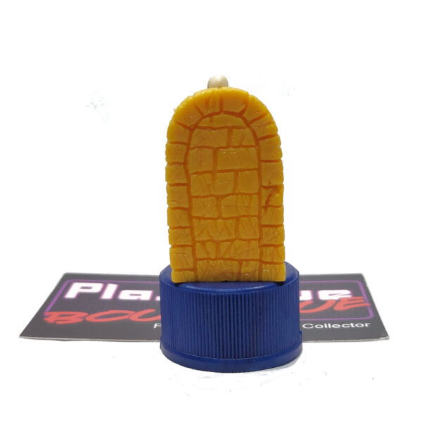 Pepsi Bottle Cap Figure: Pepsi-Man & Skeleton - Orange (Japanese Import)