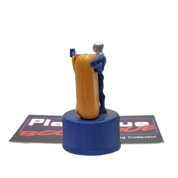 Pepsi Bottle Cap Figure: Pepsi-Man & Hot Dog (Japanese Import)