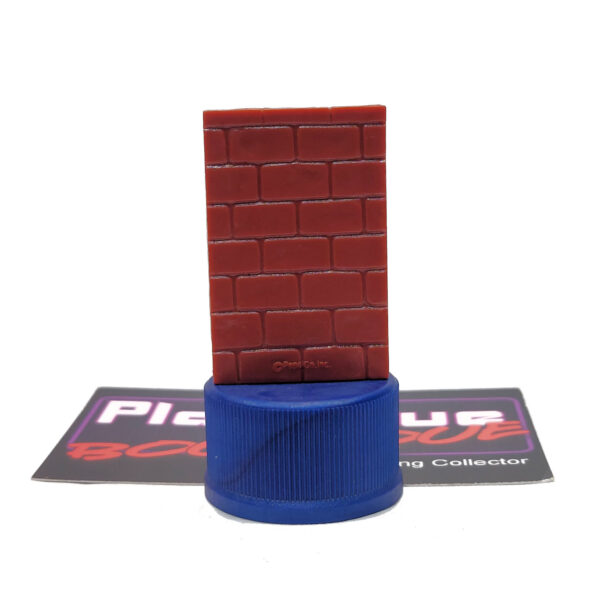Pepsi Bottle Cap Figure: Pepsi-Man & Brick Wall (Japanese Import)