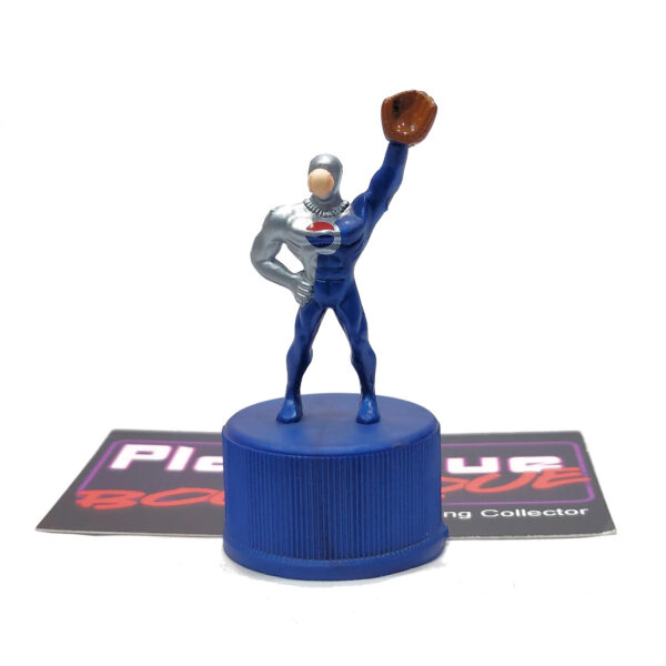 Pepsi Bottle Cap Figure: Pepsi-Man Baseball Player (Japanese Import)