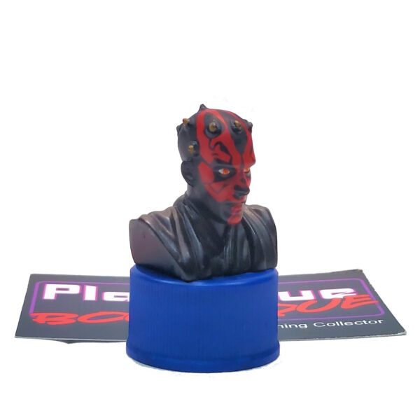Star Wars Pepsi Bottle Cap Figure: Darth Maul Head (Japanese Import)