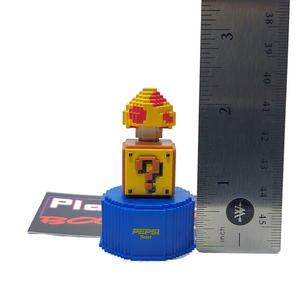 Super Mario Brothers Pepsi Bottle Cap Collection: Question Block & Mushroom/Super Kinoko #14 (Japanese Import)