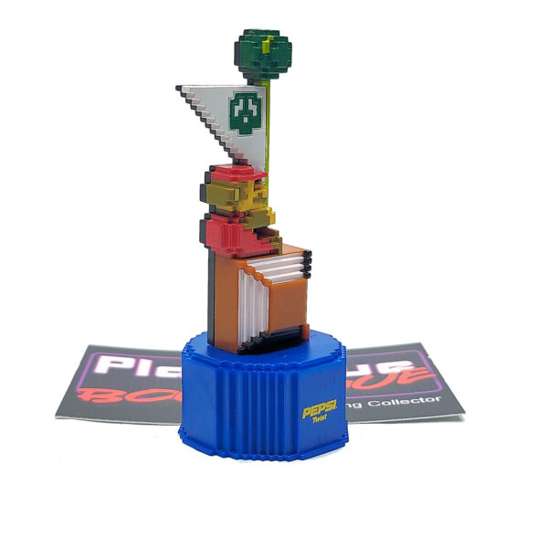 Super Mario Brothers Pepsi Bottle Cap Collection: Flagpole #3 (Japanese Import)
