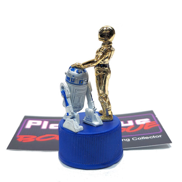 Star Wars Pepsi Bottle Cap Figure: C-3PO & R3-D2 (Limited Edition)