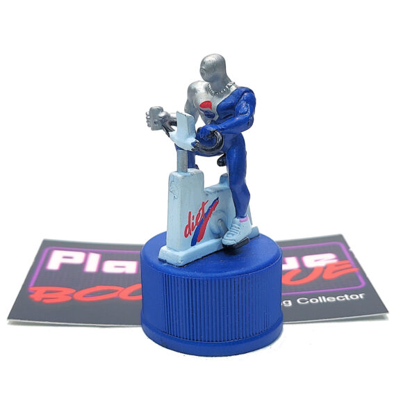 Pepsi-Man Workout Series Pepsi Bottle Cap Collection: Aero-Bike #5 (Japanese Import)