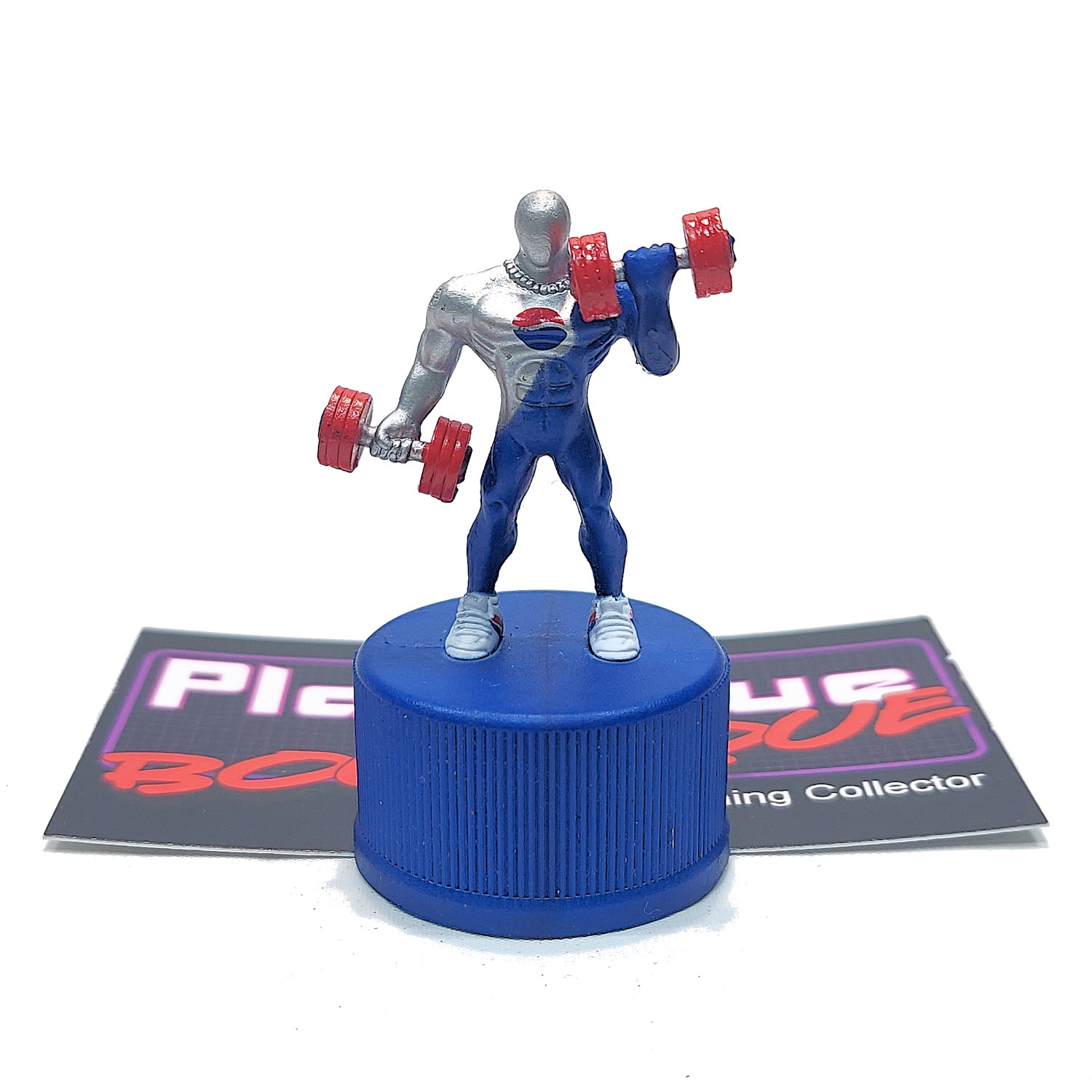 Pepsiman Workout Series Pepsi Bottle Cap Collection: Dumbbell #1