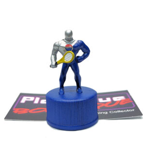 Pepsi-Man Sports Series Bottle Cap Collection: Tennis #5 (Japanese Import)