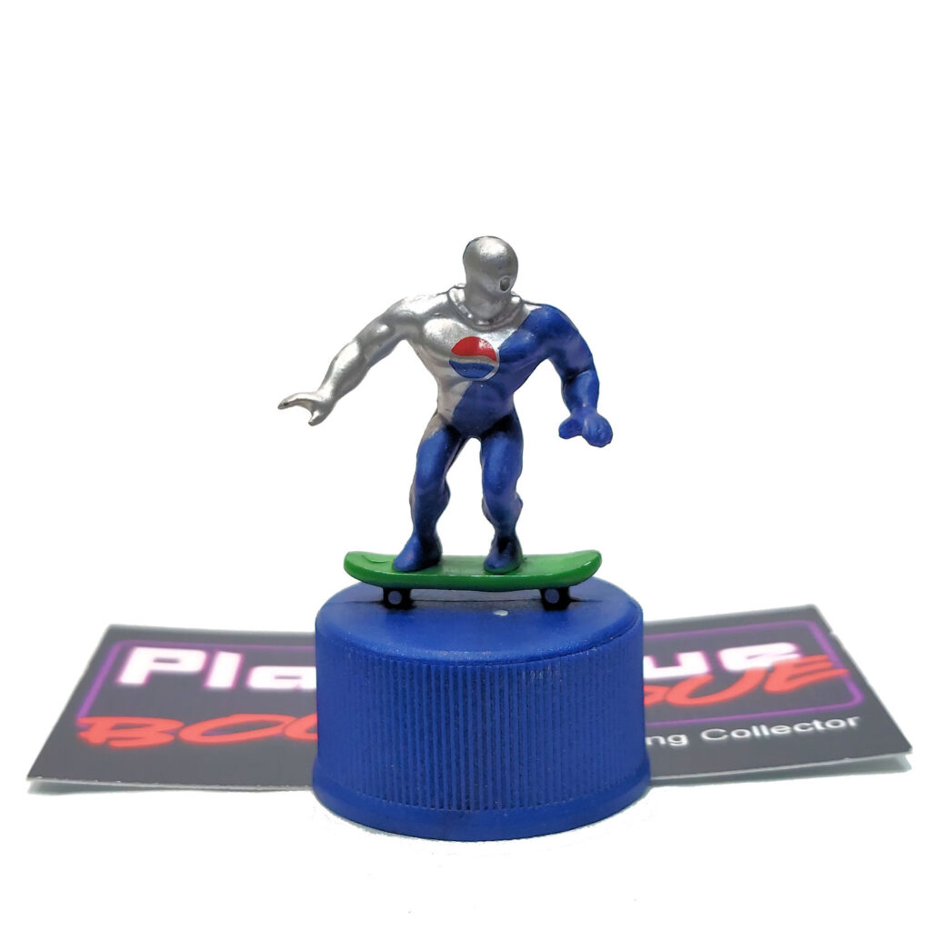 Pepsi-Man Sports Series Bottle Cap Collection: Skateboard #9 (Japanese Import)
