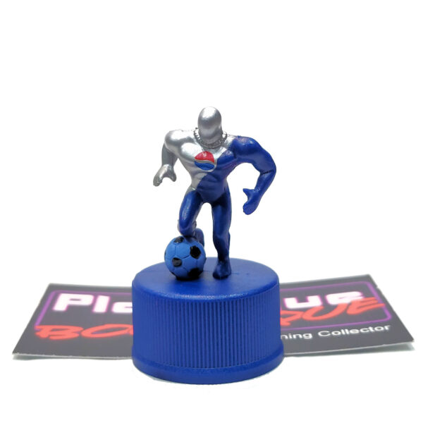 Pepsi-Man Sports Series Bottle Cap Collection: Soccer #4 (Japanese Import)