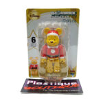 Be@rbrick Disney Special Ornament Happy Kuji: Winnie-the-Pooh (Santa Version)
