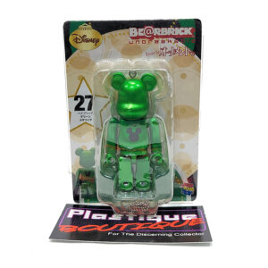 Be@rbrick Disney Special Ornament Happy Kuji: Green Disney Logo #26