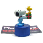 Peanuts Pepsi Bottle Cap Collection: Snoopy & Woodstock Green Present (Japanese Import)