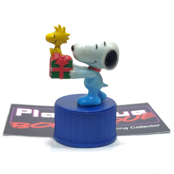 Peanuts Pepsi Bottle Cap Collection: Snoopy & Woodstock Green Present (Japanese Import)