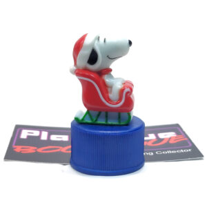 Peanuts Pepsi Bottle Cap Collection: Snoopy W/ Sleigh (Japanese Import)