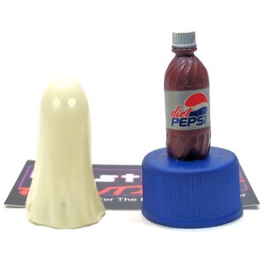 Monsters Meet Pepsiman Bottle Cap Collection: Diet Pepsi Bottle Ghost #11 (Japanese Import)