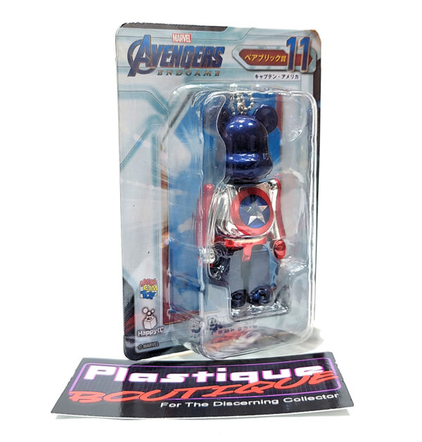 Be@rbrick Marvel Avengers Endgame Happy Kuji: Captain America Logo #11