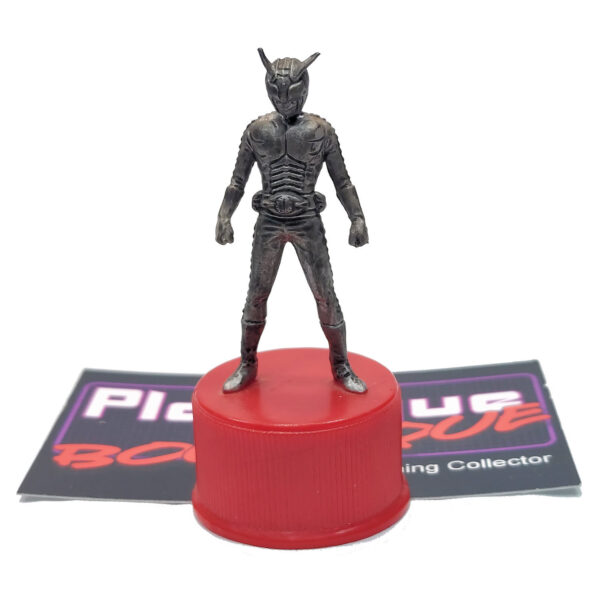 Kamen Rider Coca-Cola Bottle Cap Figure: Super-1 (Silver Version)