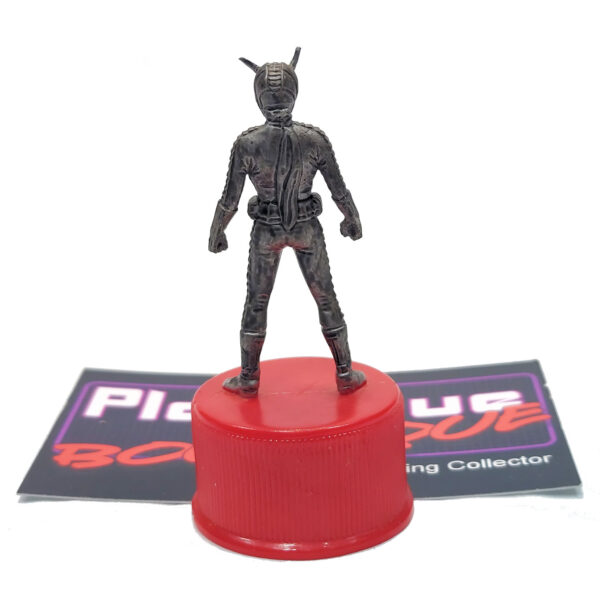 Kamen Rider Coca-Cola Bottle Cap Figure: Super-1 (Silver Version)