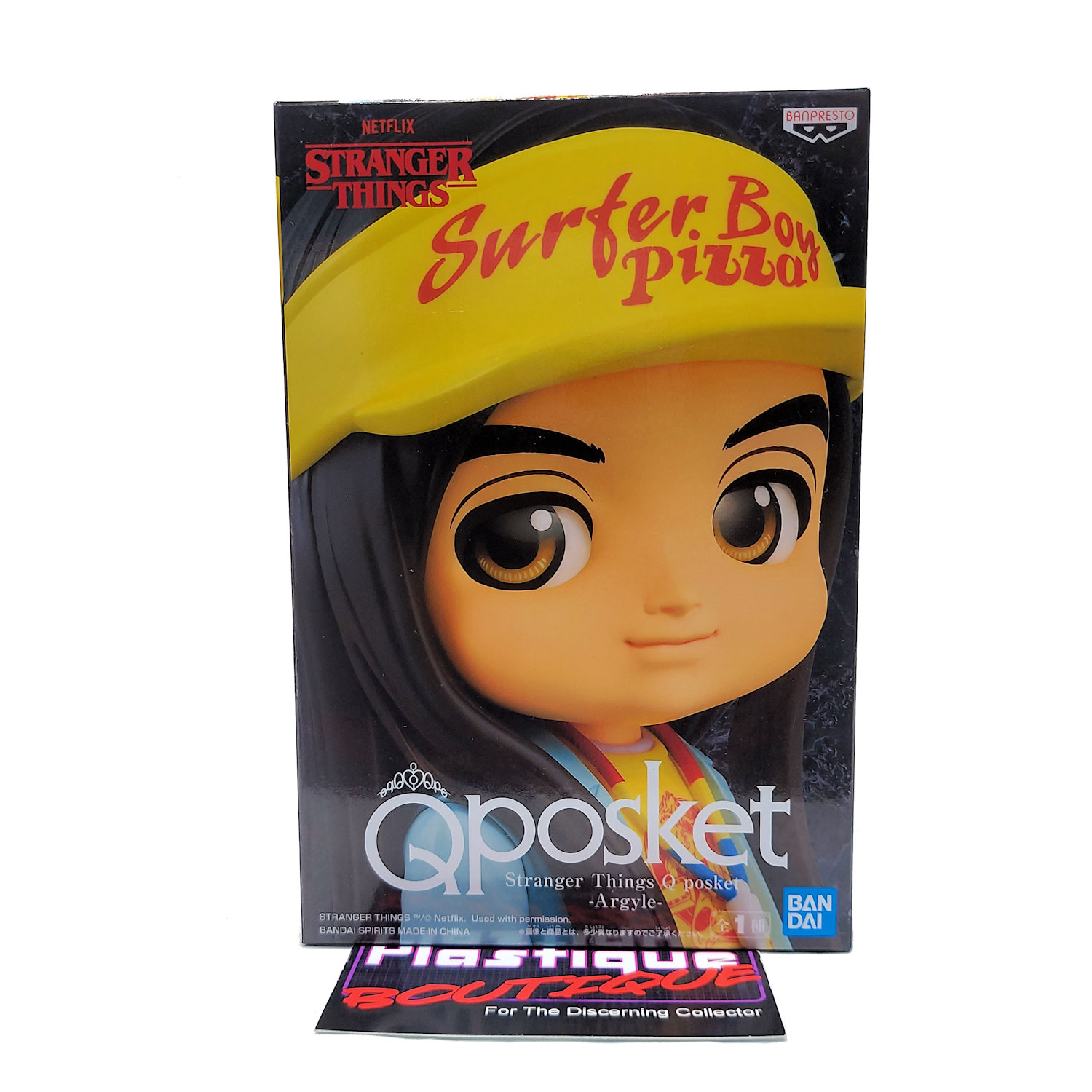 QPosket Stranger Things: Argyle *Sealed* – The Plastique Boutique