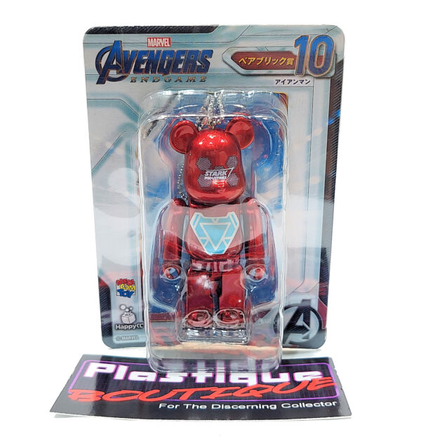 Be@rbrick Marvel Avengers Endgame Happy Kuji: Iron Man Logo #10