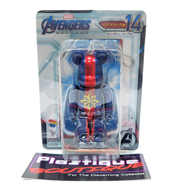 Be@rbrick Marvel Avengers Endgame Happy Kuji: Captain Marvel Logo #14