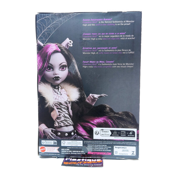 Monster High Reel Drama: Clawdeen Wolf