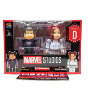Be@rbrick Marvel Studios Happy Kuji: Hawkeye & Black Widow 2 Pack (Prize D)