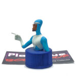 The Incredibles Pepsi Bottle Cap Collection: Frozone Head #24 (Japanese Import)
