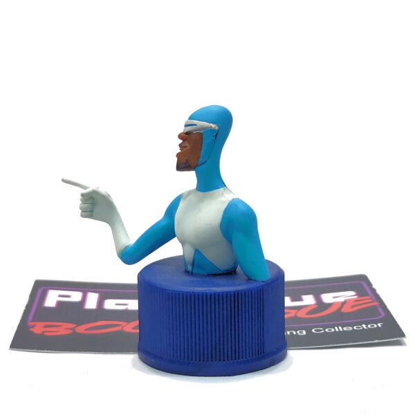 The Incredibles Pepsi Bottle Cap Collection: Frozone Head #24 (Japanese Import)