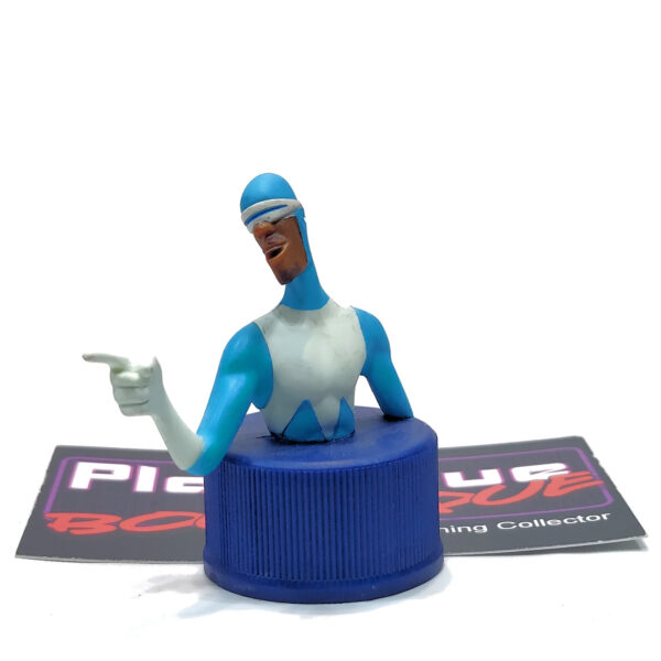The Incredibles Pepsi Bottle Cap Collection: Frozone Head #24 (Japanese Import)