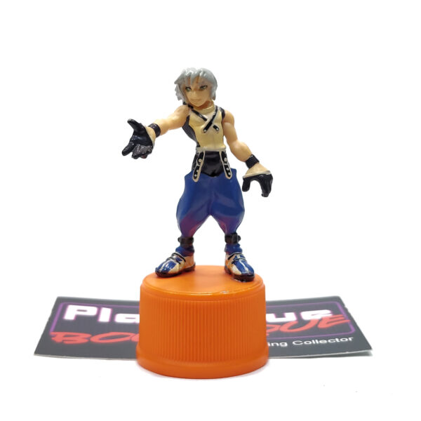 Kingdom Hearts Asahi Inryo Bottle Cap Figures: Riku #2 (Bireley's Series)