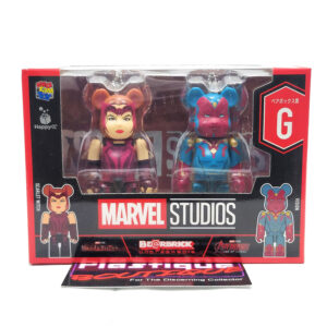 Be@rbrick Marvel Studios Happy Kuji: Scarlet Witch & The Vision 2 Pack (Prize G)