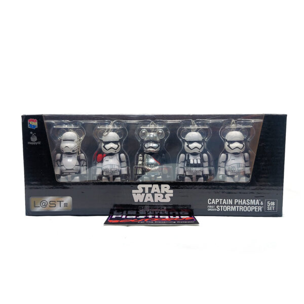 Be@rbrick Happy Kuji Star Wars: Captain Phasma & First Order Stormtroopers 5 Pack (L@st Prize)