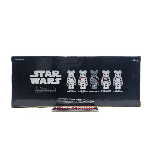 Be@rbrick Happy Kuji Star Wars: Captain Phasma & First Order Stormtroopers 5 Pack (L@st Prize)