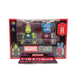 Be@rbrick Marvel Studios Happy Kuji: Gamora & Nebula 2 Pack (Prize H)