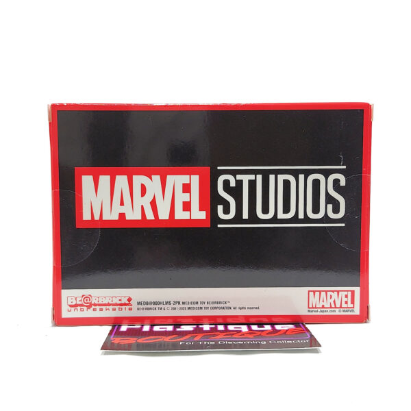 Be@rbrick Marvel Studios Happy Kuji: Iron Man & Spider-Man 2 Pack (Prize A)