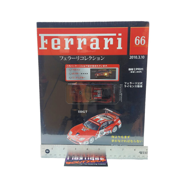 Hachette Classic Ferrari Collection: #66 Ferrari 550 GT 1:43
