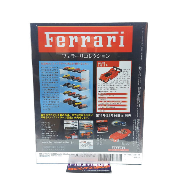 Hachette Classic Ferrari Collection: #10 Ferrari 333 SP 1:43