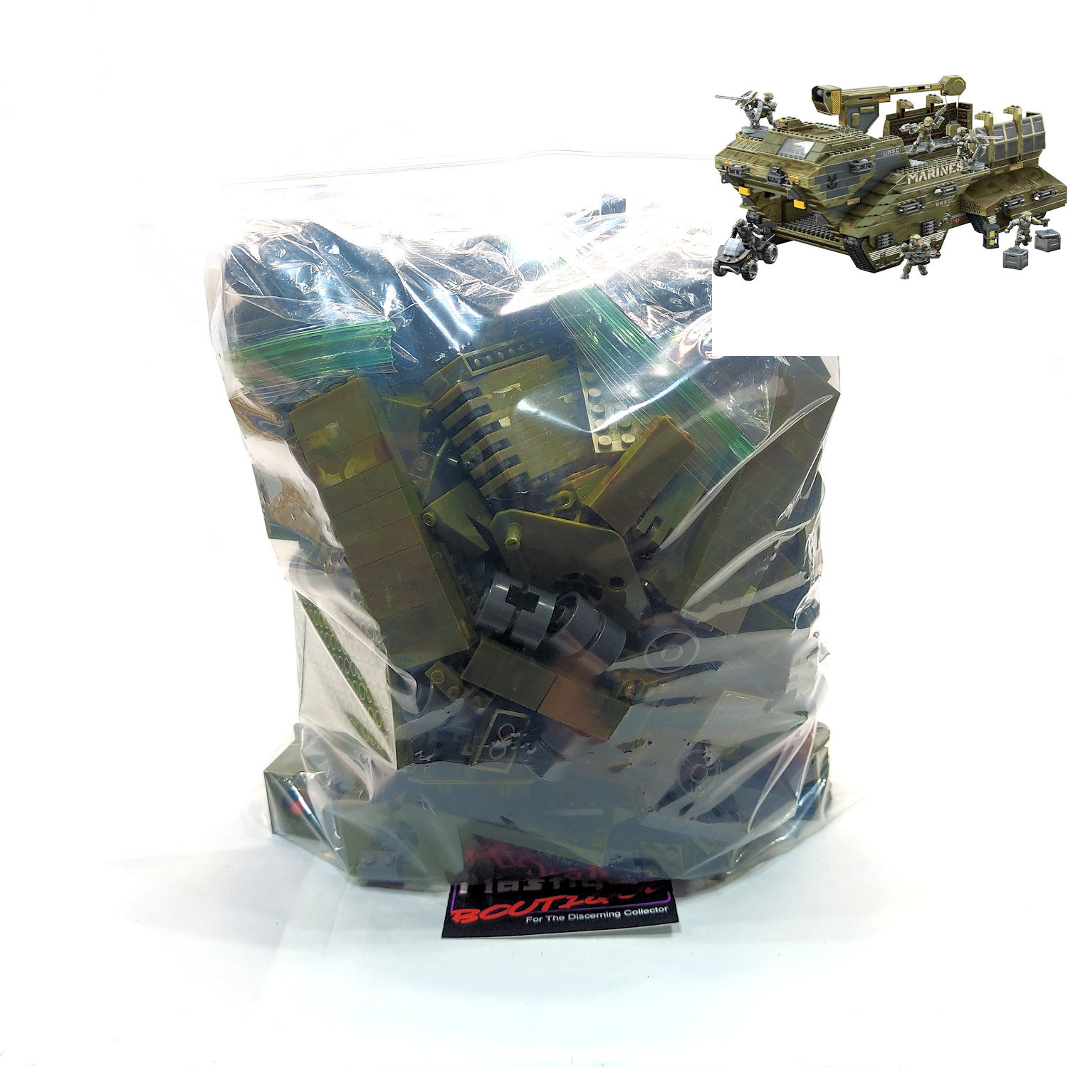  Mega Bloks Halo UNSC Elephant 96942 100% COMPLETE NO BOX CONSTRUX BLOCKS 