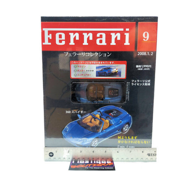 Hachette Classic Ferrari Collection: #09 Ferrari 360 Spider 1:43