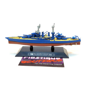Eaglemoss Warships Of The World: #34 USS West Virginia (BB-48) 1:1100