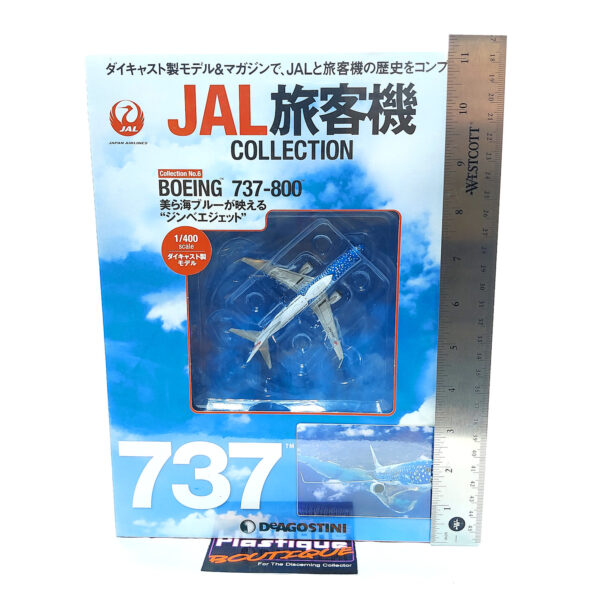 DeAgostini JAL Airliner Collection: #6 Boeing 737-800 1:400